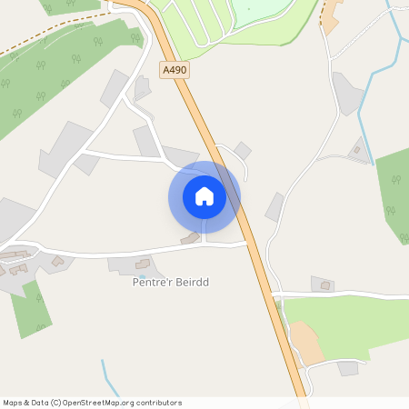 Pentrebeirdd, Guilsfield, Welshpool