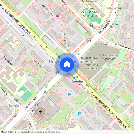 Puszczyka, Ursynów, Ursynów Centrum, Warszawa