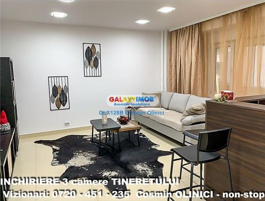 Inchiriere 3 camere dec Timpuri Noi - prima inchiriere - renovat - Fotografie 1