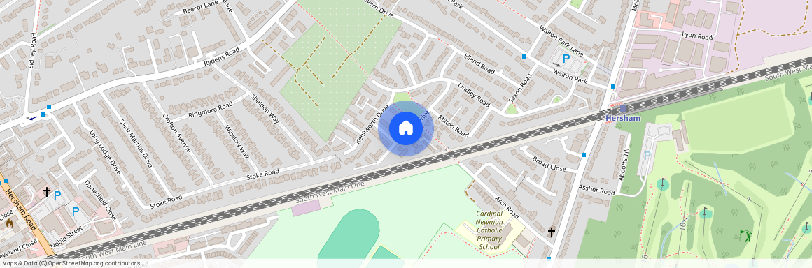 Colne Lodge, Colne Drive, WALTON-ON-THAMES, Surrey, KT12