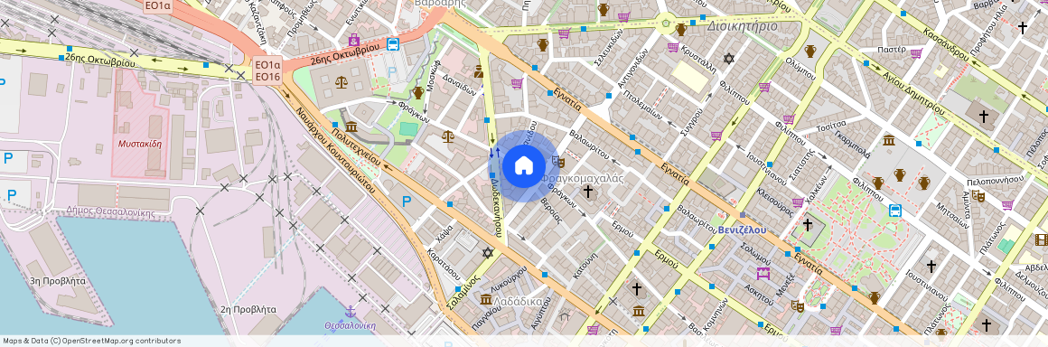 Φράγκων 16, Θεσσαλονίκη 546 26, Ελλάδα (54625)