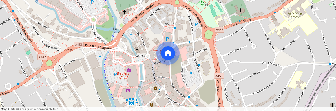 Worcester Street, Kidderminster, DY10