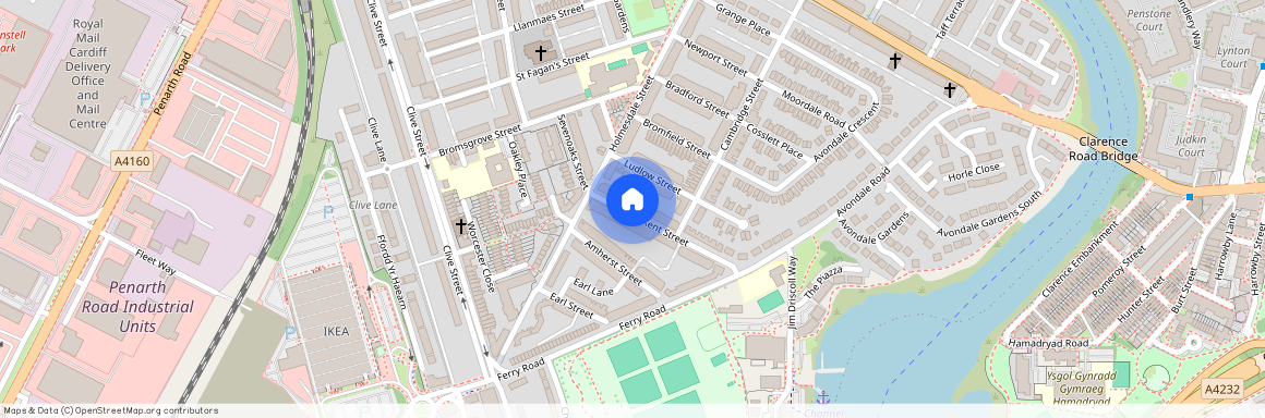 Kent Street, Cardiff(City), CF11