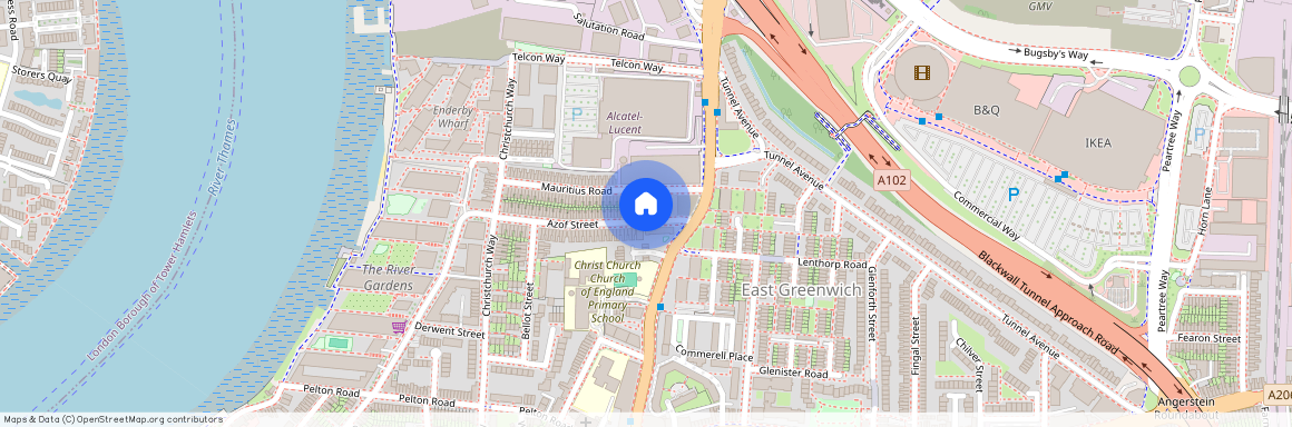 Rothbury Cottages, SE10, London