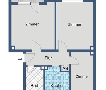 Erdgeschosswohnung mit Balkon in Kassel-Harleshausen - Photo 1
