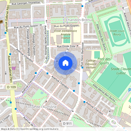 Rue Brénu, Francja, Gennevilliers