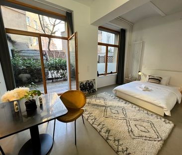 F-Hain: voll möbliertes LUXUS Apartment - 40 m² befristet für max. ... - Photo 1