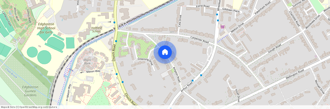 Ampton Road, Birmingham, B15