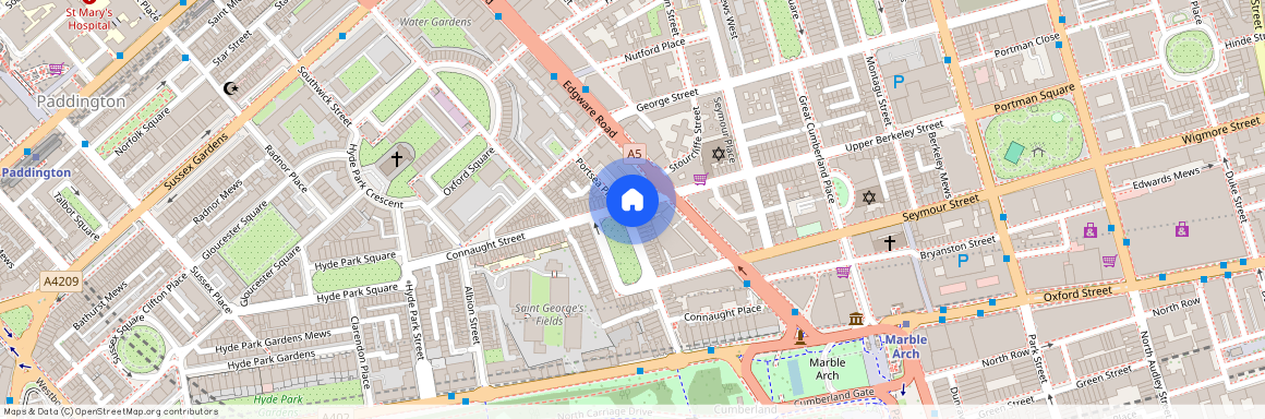 CONNAUGHT STREET, Connaught Village, London, W2