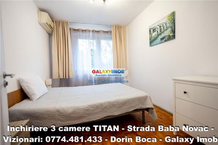 Inchiriere apartament 3 Camere TITAN (Str. Baba Novac) 10 min METROU - Photo 3