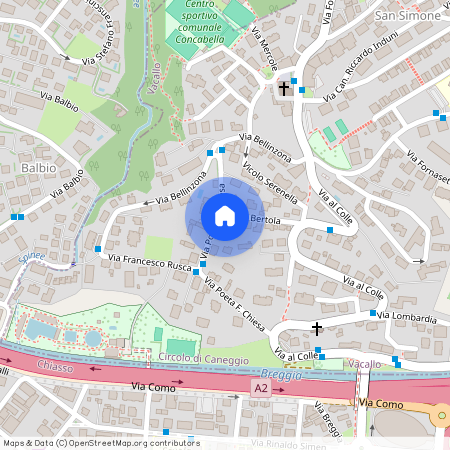 6833, Vacallo, Via Poeta F. Chiesa, 10