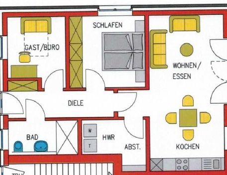 Seniorengerechte Erdgeschosswohnung in Zetel - Foto 1