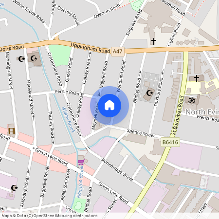 63 Woodland Road, Leicester, Leicestershire, LE5 3PG