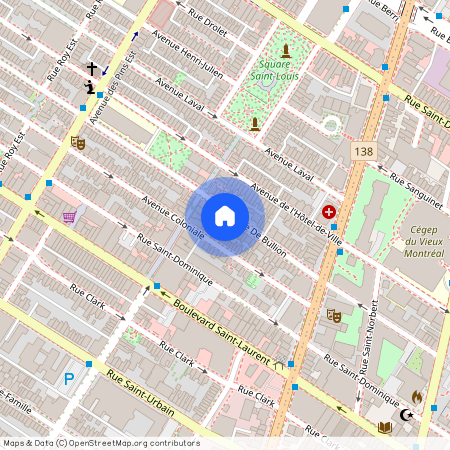 3522 Rue De Bullion - 3522, Montréal, QC H2X 2Z9