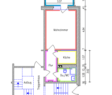 1-Raum-Wohnung mit Balkon - Photo 5