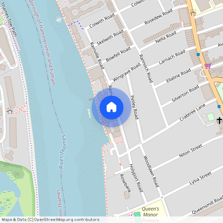 Palace Wharf, Rainville Road. London