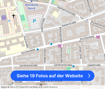 Zentrale Lage in Johannis - Großzügige 2-Zimmerwohnung mit Einbaukü... - Foto 1