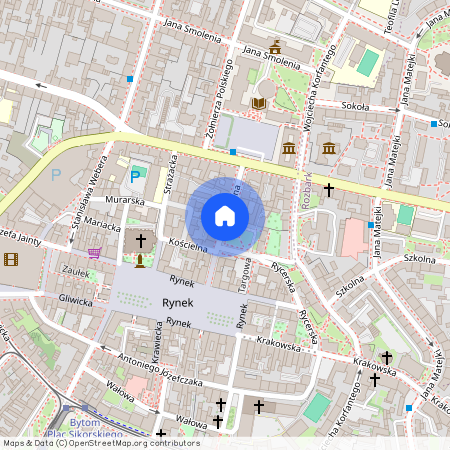 ul. Podgórna, Śródmieście, Bytom, śląskie