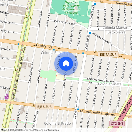 Sur 71A, Colonia Banjidal, C.P. 09450, Df / Cdmx
