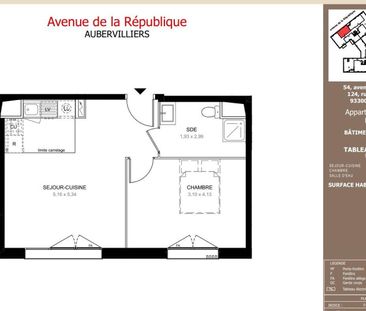 location Appartement T2 DE 41.36m² À AUBERVILIERS - Photo 1