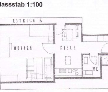 Hübsche 1 ½-Zi.-Dach-Wohnung - Foto 1