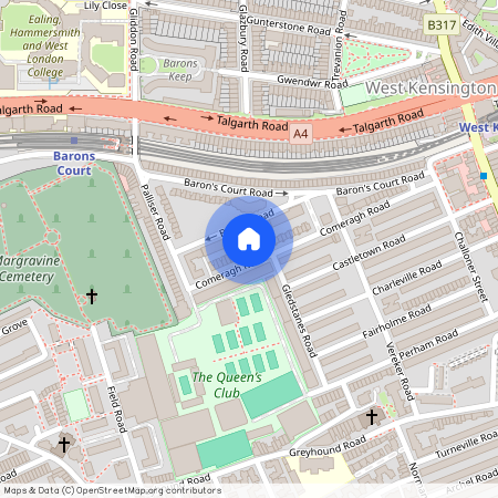 58 Comeragh Road, London, W14 9HR, United Kingdom