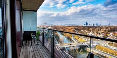 Exklusives Wohnen mit Panorama über Wien: Neuwertige 2-Zimmer-Wohnung mit Balkon in der 15. Etage - Photo 3