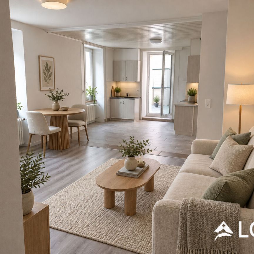 Bel appartement de 3p à Fleurier - Photo 1