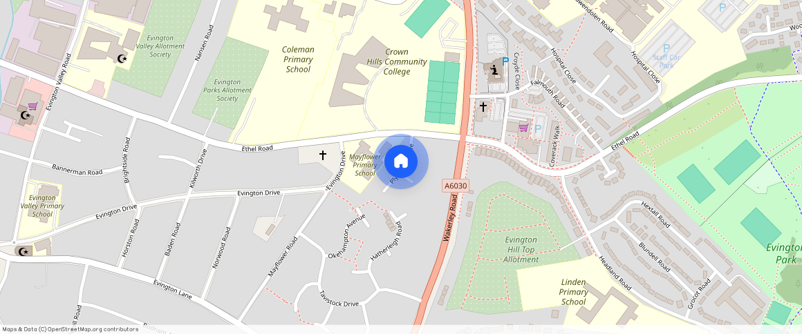 Plymouth Drive, Leicester, LE5