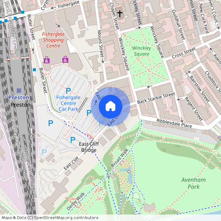 East Cliff Road, Winckley Square, PR1