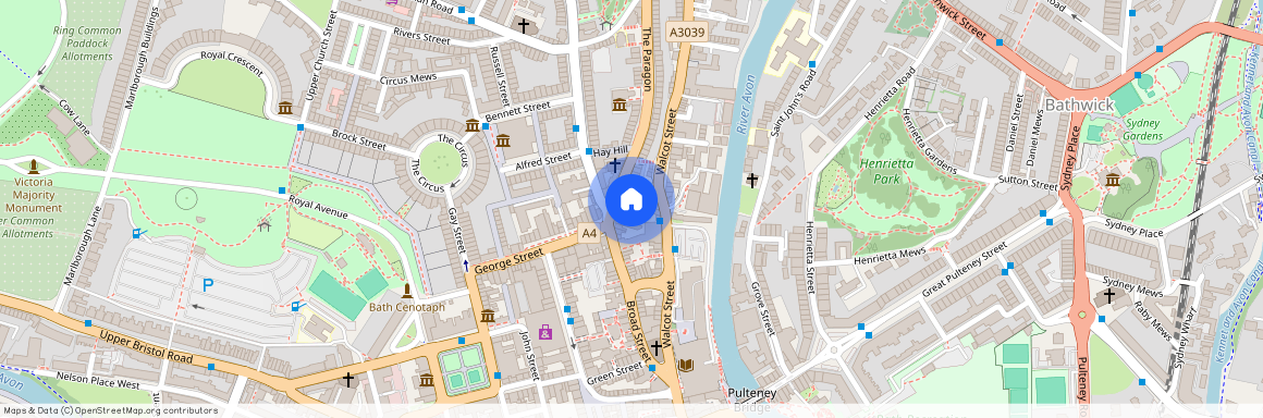 Bladud Buildings, Bath, BA1