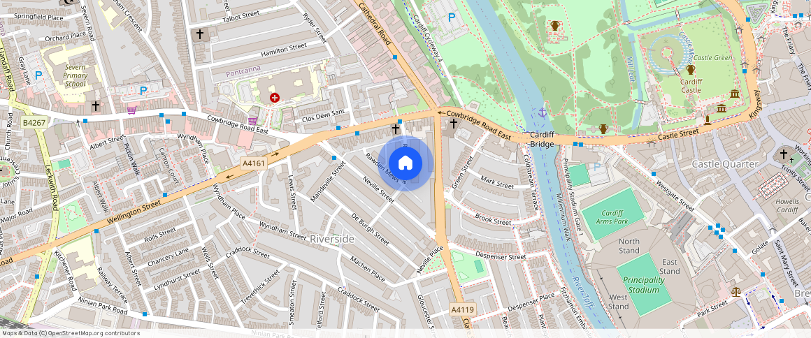 Rawden Place, Cardiff, CF11