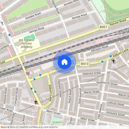 Kilburn Lane, Queens Park, London, W10