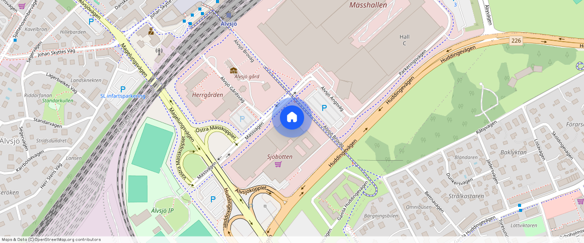 Mässvägen **, Älvsjö