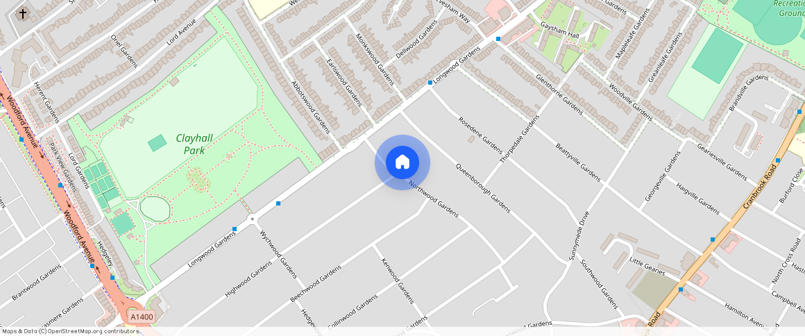 Norwood Gardens, London, IG5