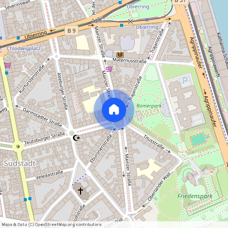 Mainzerstraße, 50678, Mainzerstraße    Köln