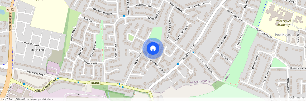 Ferndown Gardens, Wolverhampton, West Midlands, WV11