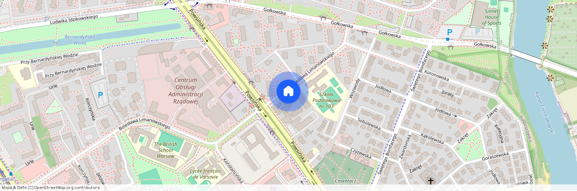 ul. Limanowskiego 11, Sadyba, Mokotów, Warszawa, mazowieckie