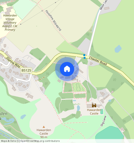 Castle Grounds, Hawarden, Deeside, CH5