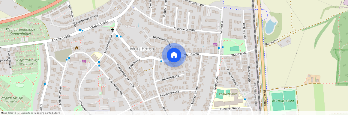 93057, Regensburg Wutzlhofen