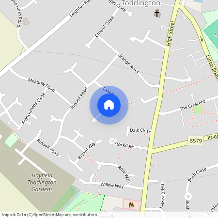 Lakefield Avenue, Toddington