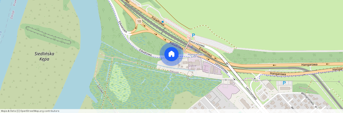 ul. Eskadrowa, Dąbie, Prawobrzeże, Szczecin, zachodniopomorskie