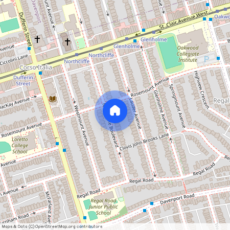 41 Northcliffe Boulevard Unit# Main Fl, Toronto