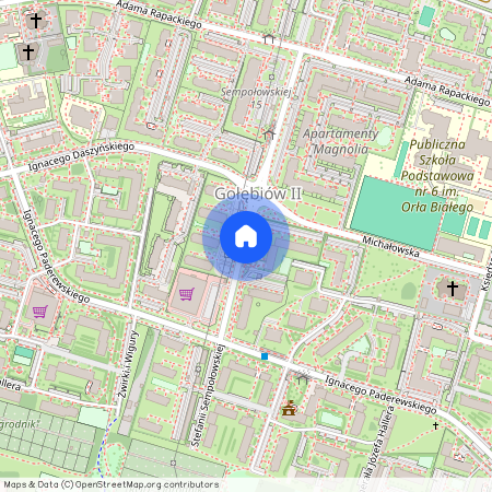 ul. Stefanii Sempołowskiej, Gołębiów II, Radom, mazowieckie