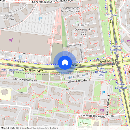 ul. Górczewska, Górce, Bemowo, Warszawa, mazowieckie