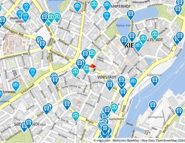 2-ZW am Ziegelteich 35 in Kiel zu vermieten! OTTO STÖBEN GmbH - Foto 1