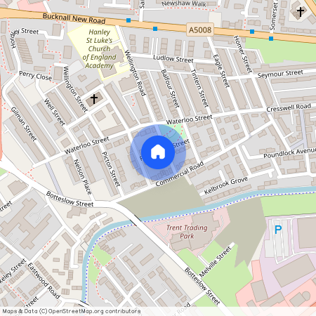 Fourdrinier Street; Hanley; ST1
