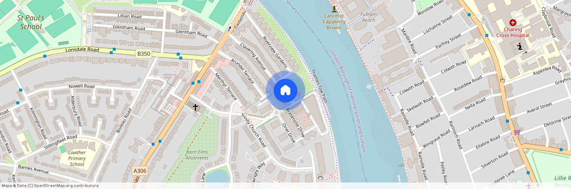 St. Edmunds Square, Barnes, London, SW13