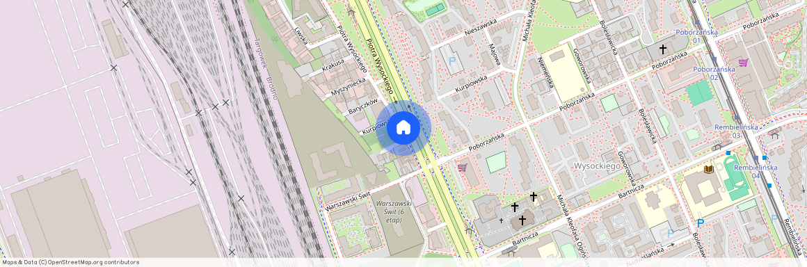 ul. Piotra Wysockiego, Bródno, Targówek, Warszawa, mazowieckie