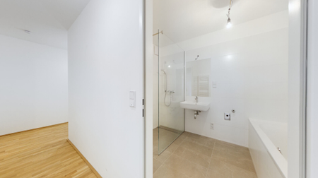 Moderne 3-Zimmerwohnung im Felmayerpark | Innenhofseitig mit Balkon | ab 1. Feb verfügbar - Photo 3